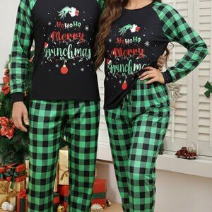 Matching Family Christmas Pajamas Long Sleeve Sleepwear Set